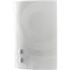 Luce Ambiente e Design APPLIQUE A PARETE MIRO' BIANCA 1 LUCE ATTACCO E27 23X9,4X23CM IN VETRO