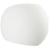 Luce Ambiente e Design APPLIQUE A PARETE MOSES BIANCA 1 LUCE ATTACCO G9 15,5X11,5X12,5CM IN GESSO VERNICIABILE