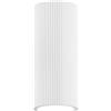 Luce Ambiente e Design APPLIQUE A PARETE PILLAR IN GESSO VERNICIABILE 2 LUCI ATTACCO GU10 13,3X9,6X30,5CM