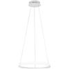 Luce Ambiente e Design LAMPADARIO A SOSPENSIONE LED AXIS BIANCA 29W 3650LM CCT 3000 4000 6500K 40X150CM