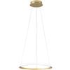 Luce Ambiente e Design LAMPADARIO A SOSPENSIONE LED AXIS ORO 29W 3650LM CCT 3000 4000 6500K 40X150CM