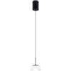 Luce Ambiente e Design LAMPADARIO A SOSPENSIONE LED EMILY BIANCA SINGOLA IN VETRO METALLO 8W 1100LM CCT 2700-3200K D15X150CM
