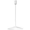 Luce Ambiente e Design LAMPADARIO A SOSPENSIONE LED KHAN BIANCA 16W 2405L CCT 2700 E 3200K 48X150CM