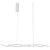 Luce Ambiente e Design LAMPADARIO A SOSPENSIONE LED KINETIC BIANCA 40W 5100LM CCT 3000K 4000K 6500K 117,2X6X105CM