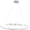 Luce Ambiente e Design LAMPADARIO A SOSPENSIONE LED NAVEL MARMO 50W 6600LM CCT 3000 4000 6500K 100X100X150CM