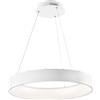 Luce Ambiente e Design LAMPADARIO A SOSPENSIONE LED NOAH BIANCA 60W 8000LM CCT 3000K 4000K 6500K 60X10X150CM IN ALLUMINIO