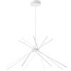 Luce Ambiente e Design LAMPADARIO A SOSPENSIONE LED SHANGHAI BIANCA 56W 6560LM 3000K 113X51,5X160CM IN ALLUMINIO E DIFFUSORE OPALE