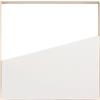 Luce Ambiente e Design PLAFONIERA LED ALBA QUADRATA BIANCA E ORO 10W 1200LM CCT 3000K 4000K 6500K 40X40X3,5CM