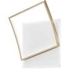 Luce Ambiente e Design PLAFONIERA LED AYRTON QUADRATA ORO 42W 5200LM CCT 3000K 4000K 6500K 37X10X42CM