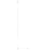 Luce Ambiente e Design PIANTANA A SOSPENSIONE LED GRAVITY BIANCA 15W 1728LM CCT 3000K 4000K 6500K 6X6X400CM