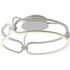 Luce Ambiente e Design PLAFONIERA LED INFINITY BIANCA 33W 2970LM 4000K 44X44X17CM