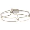 Luce Ambiente e Design PLAFONIERA LED INFINITY BIANCA 49W 4400LM 4000K 57X57X17CM