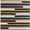 Luce Ambiente e Design PLAFONIERA LED KUMA NERA IN LEGNO 24W 2432LM CCT 2700 E 3200 E 4000K L41X41XH5,2 CM