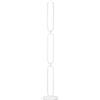 Luce Ambiente e Design PIANTANA LED INFINITY BIANCA 30W 2700LM 4000K 12X12X135CM