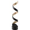 Luce Ambiente e Design LUME LED HELIX NERO SPIRALE 12W 740LM 4000K 14,5X14,5X66CM