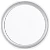 Luce Ambiente e Design PLAFONIERA LED NEON TONDA BIANCA E SILVER 24W 3450LM CCT 3000K 4000K 6500K 40X40X7CM