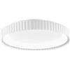 Luce Ambiente e Design PLAFONIERA LED NIKE BIANCA IN METALLO 30W 4380LM CCT 2700 E 3200 E 4000K D39XH5CM