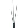 Luce Ambiente e Design PIANTANA LED WANDS NERA 30W 3456LM CCT 3000K 4000K 6500K 10X164CM