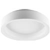 Luce Ambiente e Design PLAFONIERA LED NOAH BIANCA 60W 8000LM CCT 3000K 4000K 6500K IP44 60X60X13CM IN ALLUMINIO