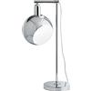 Luce Ambiente e Design LUME NARCISO IN METALLO CROMO 1 LUCE ATTACCO E27 32X20X58CM DIFFUSORE ORIENTABILE