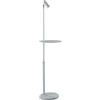 Luce Ambiente e Design PIANTANA RELAX ORIENTBILE BIANCA E MARMO 1 LUCE ATTACCO GU10 30X150CM