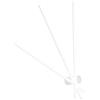 Luce Ambiente e Design PLAFONIERA LED SHANGHAI BIANCA 27W 3750LM 3000K 92X100X14,5CM IN ALLUMINIO E DIFFUSORE OPALE