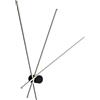 Luce Ambiente e Design PLAFONIERA LED SHANGHAI NERA 27W 3750LM 4000K 92X100X14,5CM IN ALLUMINIO E DIFFUSORE OPALE