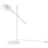 Luce Ambiente e Design LAMPADA DA TAVOLO EIFFEL IN METALLO BIANCO CON PUNTO LUCE ORIENTABILE 1 LUCE ATTACCO E14 59,5X42X42CM