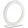 Luce Ambiente e Design LUMETTO LED BRYANT BIANCO 18W 2300LM 3000K 26X8X26CM DIFFUSORE DIAMANTATO