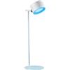 Luce Ambiente e Design LUMETTO RICARICABILE LED TESLA BIANCO TESTA MAGNETICA 4W 186LM RGB+CCT 2700-5000K INCLUSO BASETTA PER APPLIQUE A PARETE