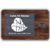 MySweetStitch | Tandem t:slim X2 Sticker | Wood Dark 1 pz Accessori