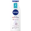 Beiersdorf NIVEA & Care Body Lotion (400 ml), Lozione per la pelle molto secca e allevia la tensione, mantiene il microbioma della pelle in equilibrio e nutre particolarmente delicato