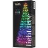 Twinkly Light Tree Albero luminoso Smart con 300 LED RGBW da Esterno, 2 metri, Controllabile via App