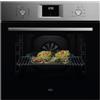 AEG OU5AB21CM - Forno Multifunzione Serie 5000 SurroundCook, 65 L, Display LED, 9 Funzioni, Pulizia AquaClean, Comandi Escamoteable Inox, Porta 4 Cristalli, Inox Infinity