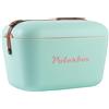 PolarBox Frigorifero Vintage 12L Verde Classico Nero