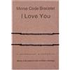 Cheerslife 2 Ti Amo Codice Morse Bracciali Coppie Amicizia Uomo Donna Fidanzato