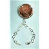 Produzione Orafa Aretina BRACCIALE VINTAGE ARGENTO DONNA CIONDOLO MONETA 1000 LIRE ROMA CAPITALE ORIGINAL