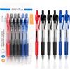 Pryma Penna a Sfera a Scatto Click 1 mm - Set 6 Pezzi, Colori Assortiti, Scrittura Fluida e Precisa, Ideale per Scuola, Ufficio e Casa