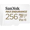 Sandisk 256GB Scheda microSDHC SanDisk Max Endurance Classe 10 [SDSQQVR-256G-GN6IA]