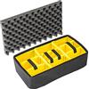 Peli 1515 set divisori imbottiti, accessorio per valigia Protector originale, compatibile 1510, colore: Nero/Giallo