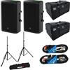 Mackie Thrash215 Coppia Cassa Attiva 15" 1300w + 2BAG + FRE300KIT+2x BULK250LU10