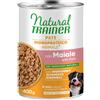 Natural Trainer Pate Monoproteico Medium & Maxi Adult - 400 g Maiale & Cereali integrali