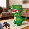 Dinosauro gonfiabile con telecomando, giocattolo pasquale con gonfiaggio e