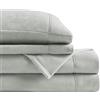 SLEEP PHILOSOPHY True North by Sleep Philosophy Premier Comfort SHET20 - 735 Micro Fleece Sheet Set, Twin X-Large, Grigio