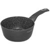 Aeternum, Petragres Ecosolution, Casseruola 1 manico Antiaderente, Diametro 16 cm, Full Induction, Adatto all'Induzione, Rivestimento PFAS FREE, Grigio scuro