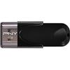 PNY Chiavetta Attaché 4 Standard, Memoria Portatile USB 2.0, 8GB, Nero