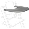 Stokke Vassoio, Storm Grey - Compatibile con Tripp Trapp Baby Set - Comodo da usare e pulire - In plastica senza BPA - Adatto per bambini dai 6 ai 36 mesi