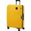 Samsonite Intuo - Custodia rigida grande (75 cm), espandibile, custodia da viaggio con 4 ruote, leggera, lucchetto TSA, 105/115 L, giallo (agrumi)