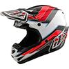 Troy Lee Designs Casco Moto Cross Enduro Troy Lee Design SE4 POLYACRYLITE BLO
