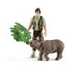 SCHLEICH 2542428 RANGER E STARTER SET RINOCERTONTE